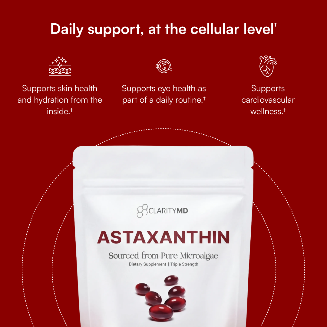 Clarity MD Astaxanthin 12mg Softgels